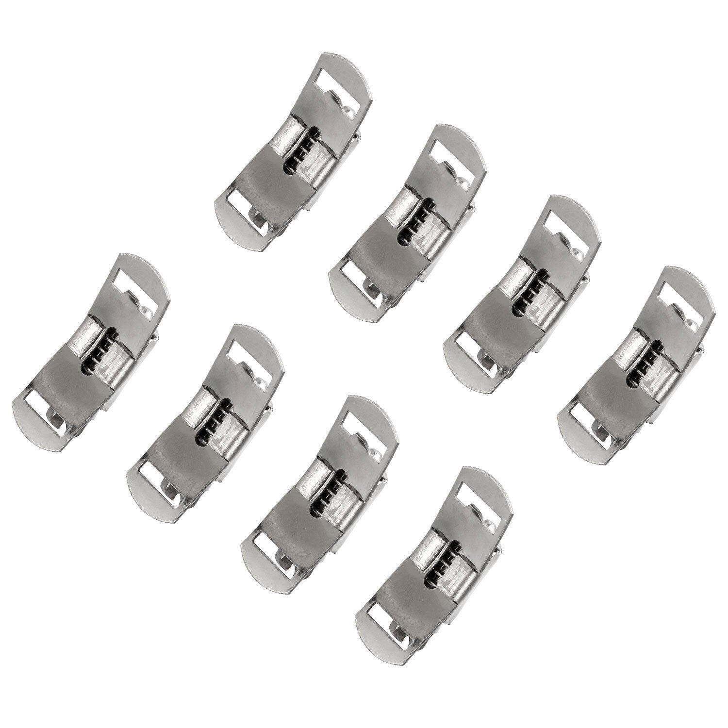 11.5FT Adjustable Large Hose Clamps Worm Gear Stainless Steel Clamp +8 Fastener