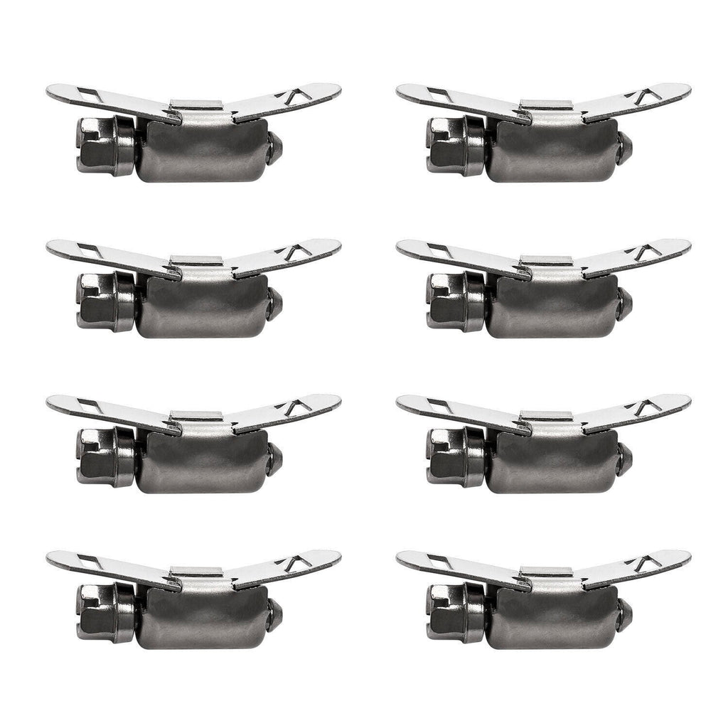 11.5FT Adjustable Large Hose Clamps Worm Gear Stainless Steel Clamp +8 Fastener