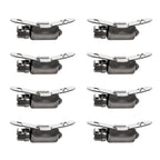 11.5FT Adjustable Large Hose Clamps Worm Gear Stainless Steel Clamp +8 Fastener