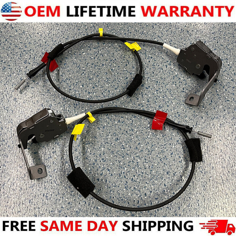 Upper Door Latch w/ Cable Rear Left + Right for 1997 1998-2003 Ford F-150 F-250