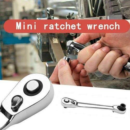 Mini 1/4" Double-Ended Quick Socket Ratchet Wrench Rod Screwdriver Bit*