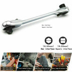 Mini 1/4" Double-Ended Quick Socket Ratchet Wrench Rod Screwdriver Bit*