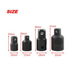 4PCS 3/8" to 1/4" 1/2 inch Drive Ratchet SOCKET ADAPTER REDUCER Air Impact KITS!