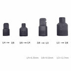 4PCS 3/8" to 1/4" 1/2 inch Drive Ratchet SOCKET ADAPTER REDUCER Air Impact KITS!