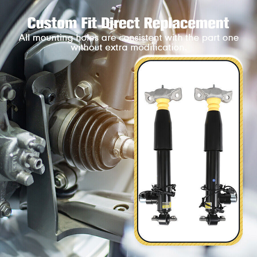 2PC Rear Shock Absorber Struts Assys For Lincoln MKZ 2013-2020 Electric ASH24635
