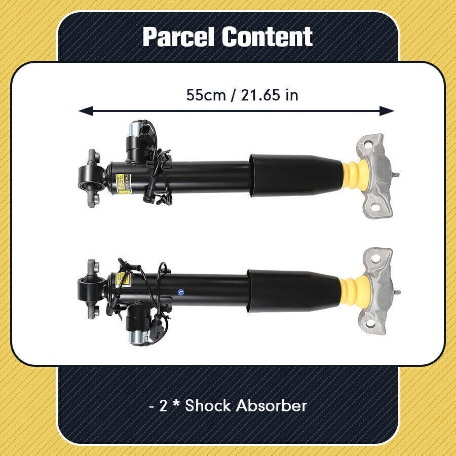 2PC Rear Shock Absorber Struts Assys For Lincoln MKZ 2013-2020 Electric ASH24635