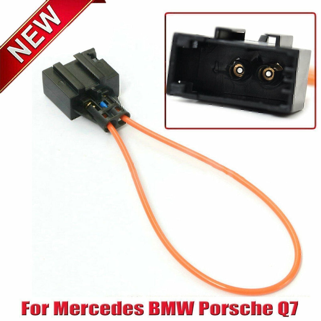 MOST Fiber Optic Optical Loop Bypass Female Adapter for Mercedes BMW Porsche US
