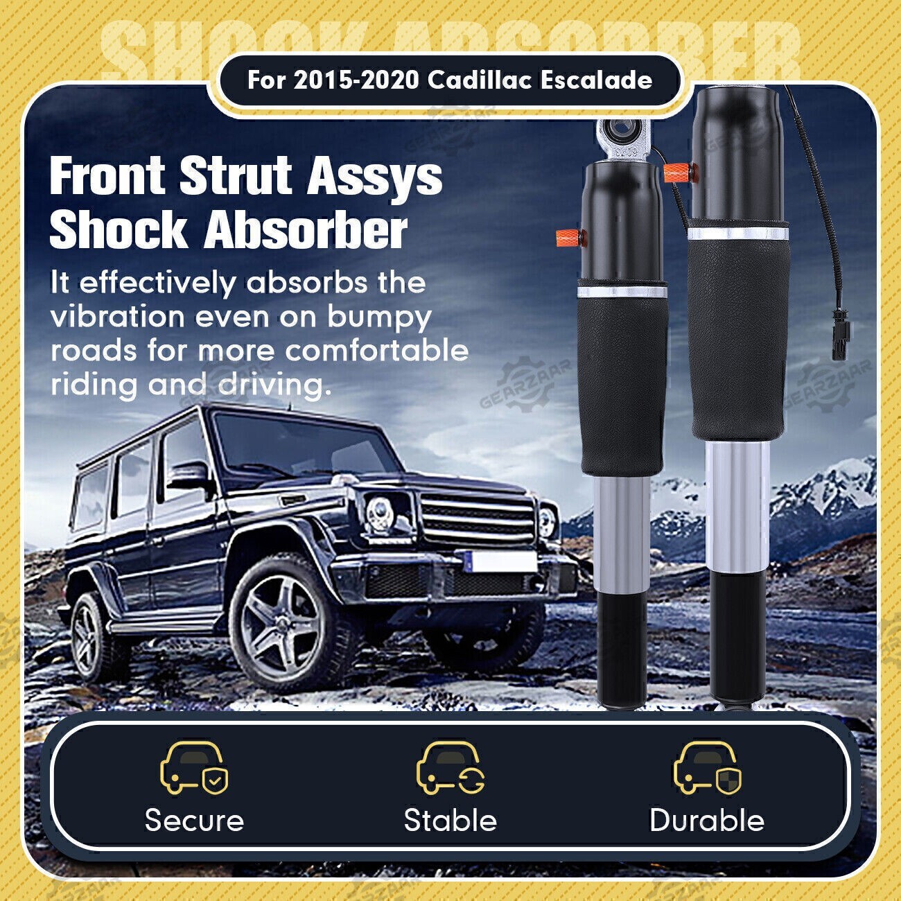 Rear Shock Absorbers w/ MagneRide 84176675 Fit for Escalade Tahoe Suburban Yukon