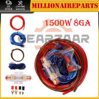 1500W Amp Auto Audio Cable Kit Amplifier Install RCA Subwoofer Sub Wiring 8Gaug!