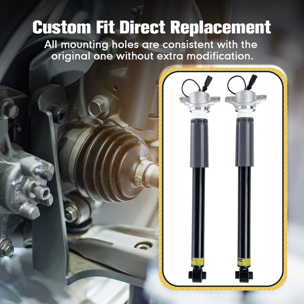 2* Rear Shock Absorbers w/Magnetic For Audi A3 S3 RS3 Quattro 2015-22 8V0513021