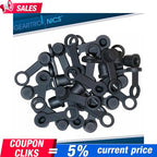 25 Pack Brake Bleeder Screw Caps Grease Zerk Fitting Cap Rubber Dust Cover USA*