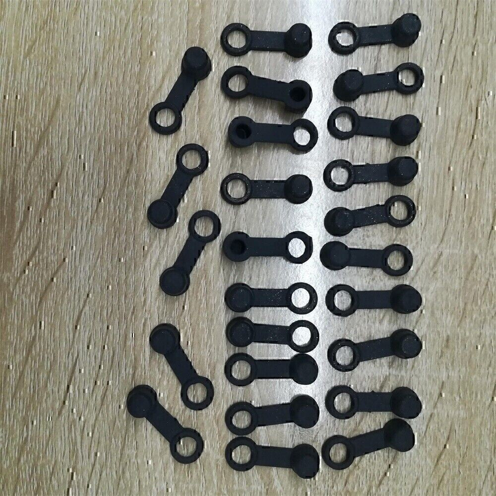 25 Pack Brake Bleeder Screw Caps Grease Zerk Fitting Cap Rubber Dust Cover USA*
