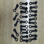 25 Pack Brake Bleeder Screw Caps Grease Zerk Fitting Cap Rubber Dust Cover USA*