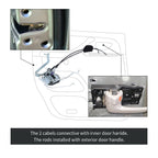 Front Left Driver Door Lock Latch Actuator Fit Toyota 01-07 Sequoia&05-06 Tundr!