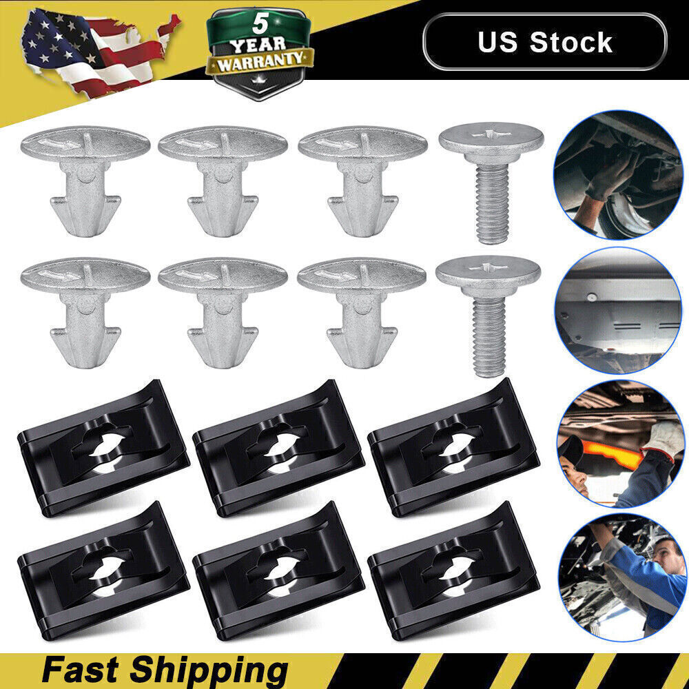 14X Engine Cover Lower Pin Screw 90674-TY2-A01 Fit Honda CR-V Civic Accord NEW