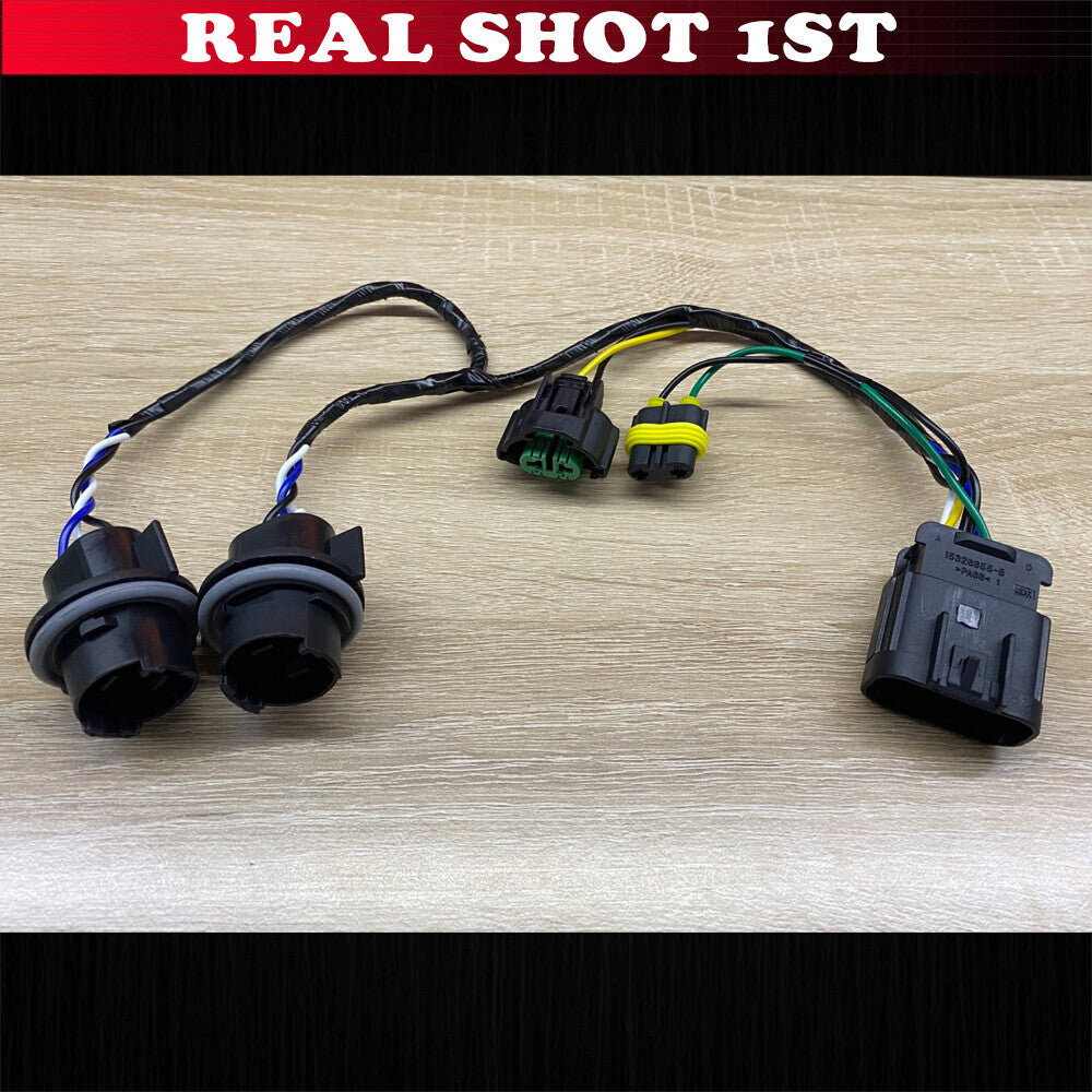 2X Headlight Wiring Harness For 2007-2014 Chevrolet Silverado 2500 HD 25962806