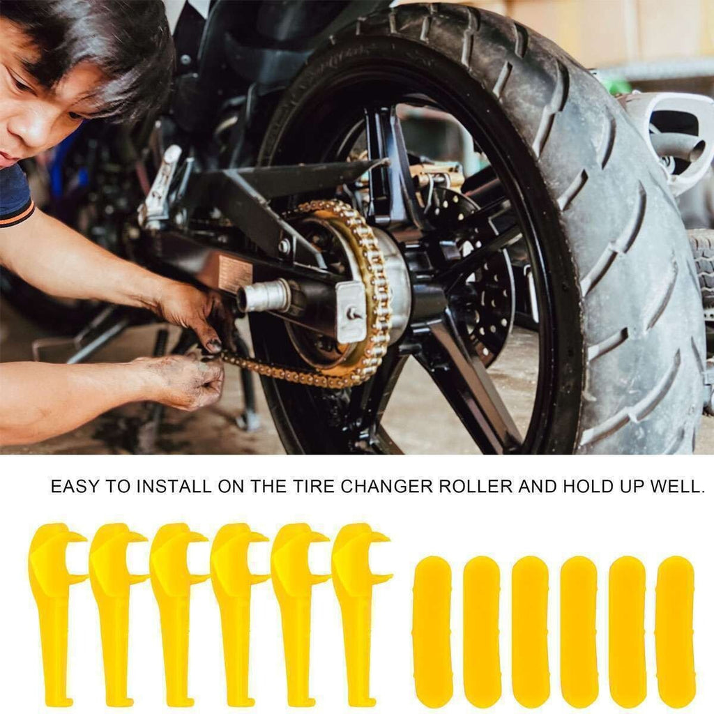 12x Tire Changer Machine Plastic Mount Demount Duck Head Insert Rim-Protector