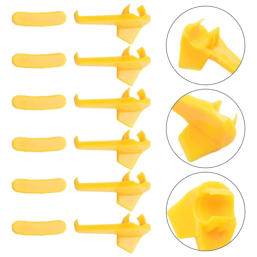 12x Tire Changer Machine Plastic Mount Demount Duck Head Insert Rim-Protector