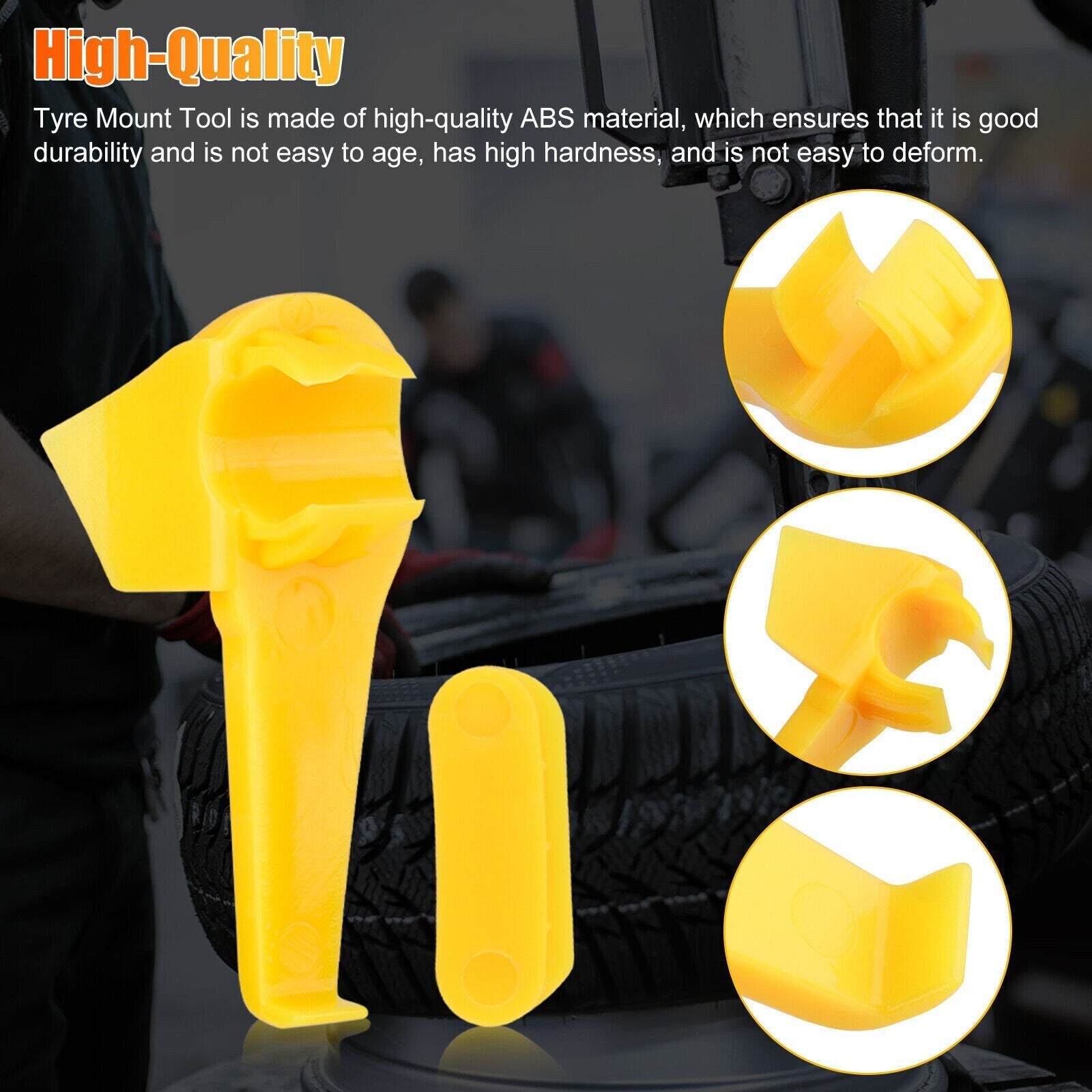12x Tire Changer Machine Plastic Mount Demount Duck Head Insert Rim-Protector