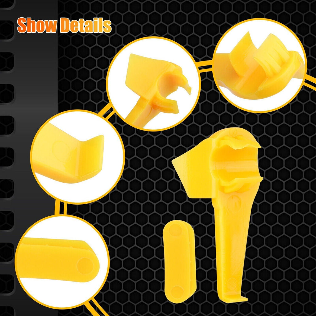 12x Tire Changer Machine Plastic Mount Demount Duck Head Insert Rim-Protector
