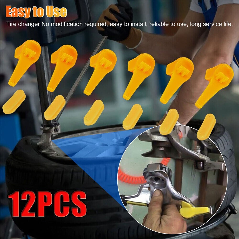 12x Tire Changer Machine Plastic Mount Demount Duck Head Insert Rim-Protector
