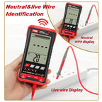 Digital Multimeter Voltmeter AC DC Volt Meter Ohmmeter Auto Range Tester w/Light