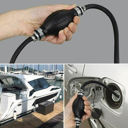 3/8-Inch Marine Fuel Line Hand Primer Bulb for Boat Outboard