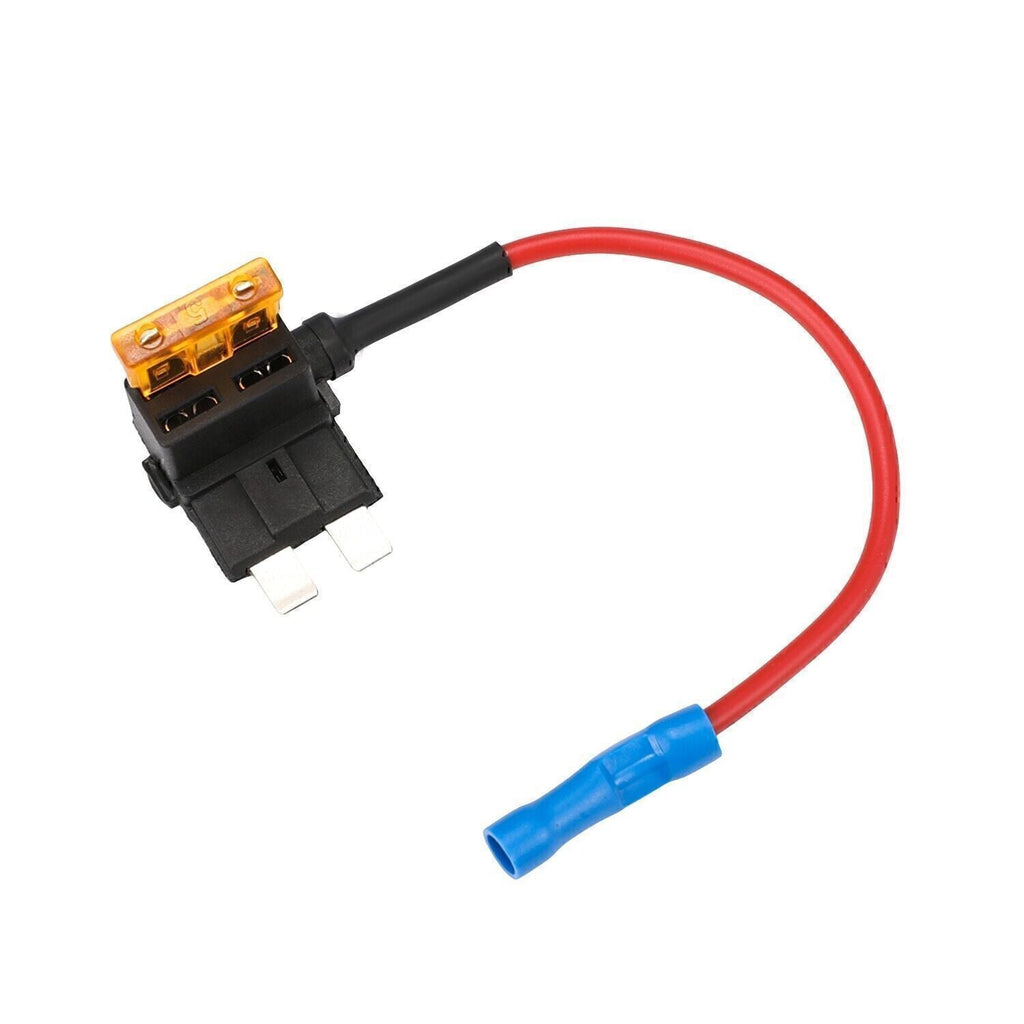 10pcs 12V Car Add-a-Circuit Fuse Adapter w/ Standard Mini TAP Blade Fuse Holder!