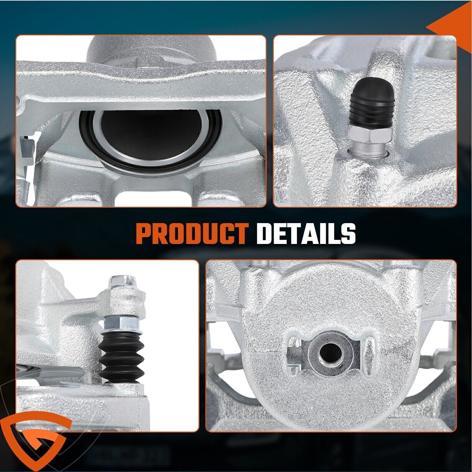 2x Disc Brake Caliper w/ Bracket Front Left & Right for Hyundai Santa Fe 10-12