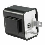 2-Pin Adjustable LED Flasher Relay Turn Signal Blinker 12V Light for Motorcycle*