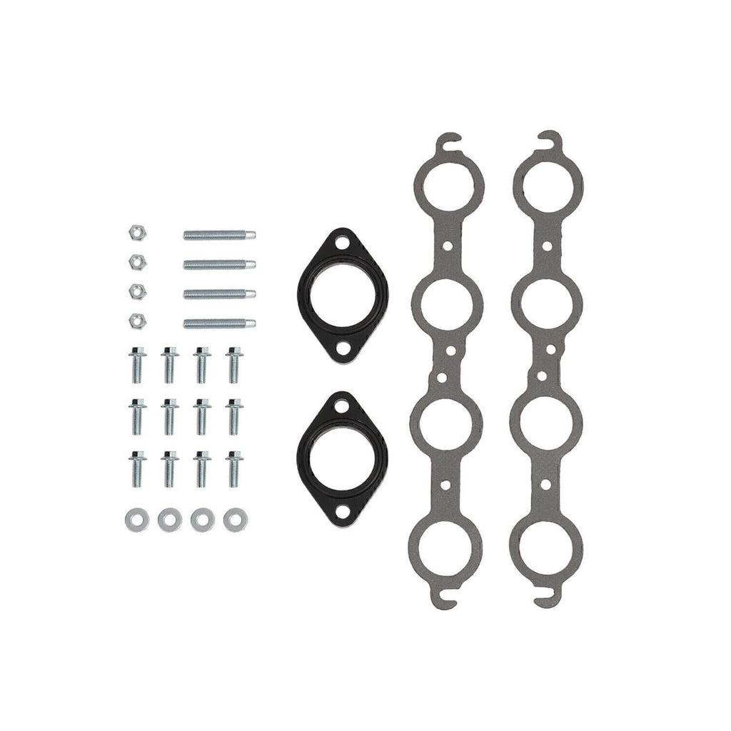 LS Swap Cast Iron Manifold Headers w/ Gasket for Chevy LS1 LS2 LS3 4.8 5.3 6.0L