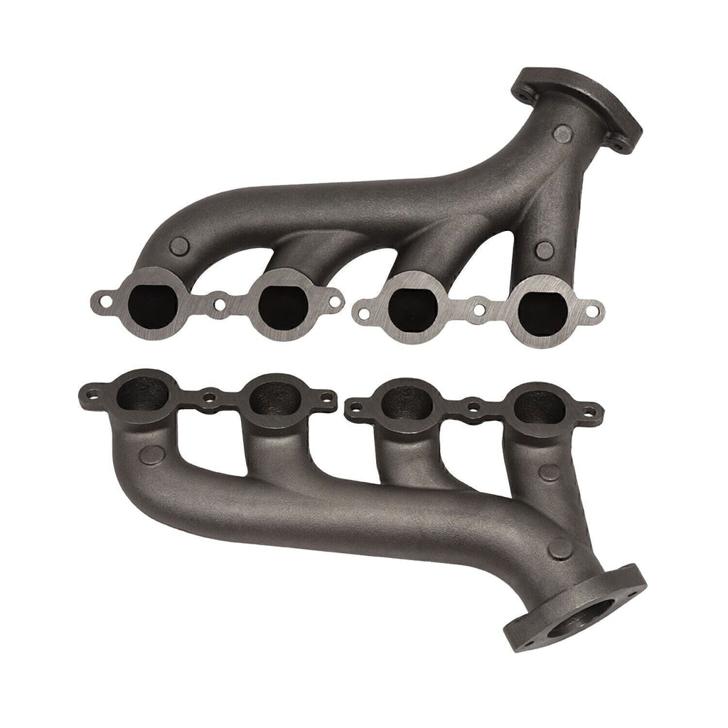 LS Swap Cast Iron Manifold Headers w/ Gasket for Chevy LS1 LS2 LS3 4.8 5.3 6.0L