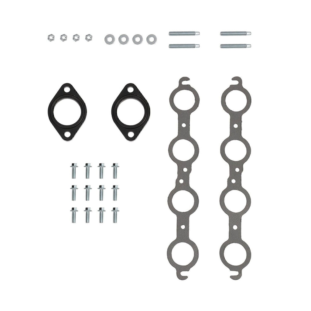 LS Swap Cast Iron Manifold Headers w/ Gasket for Chevy LS1 LS2 LS3 4.8 5.3 6.0L