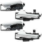 Set of 4 Left + Right Interior Inside Door Handle Chrome for Chevy Aveo G3