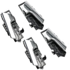 Set of 4 Left + Right Interior Inside Door Handle Chrome for Chevy Aveo G3