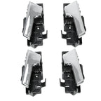 Set of 4 Left + Right Interior Inside Door Handle Chrome for Chevy Aveo G3