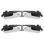 Set of 4 Left + Right Interior Inside Door Handle Chrome for Chevy Aveo G3