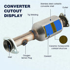 For 1997 1998 1999 2000 2001, Honda CR-V CRV 2.0L Catalytic Converter Direct Fit