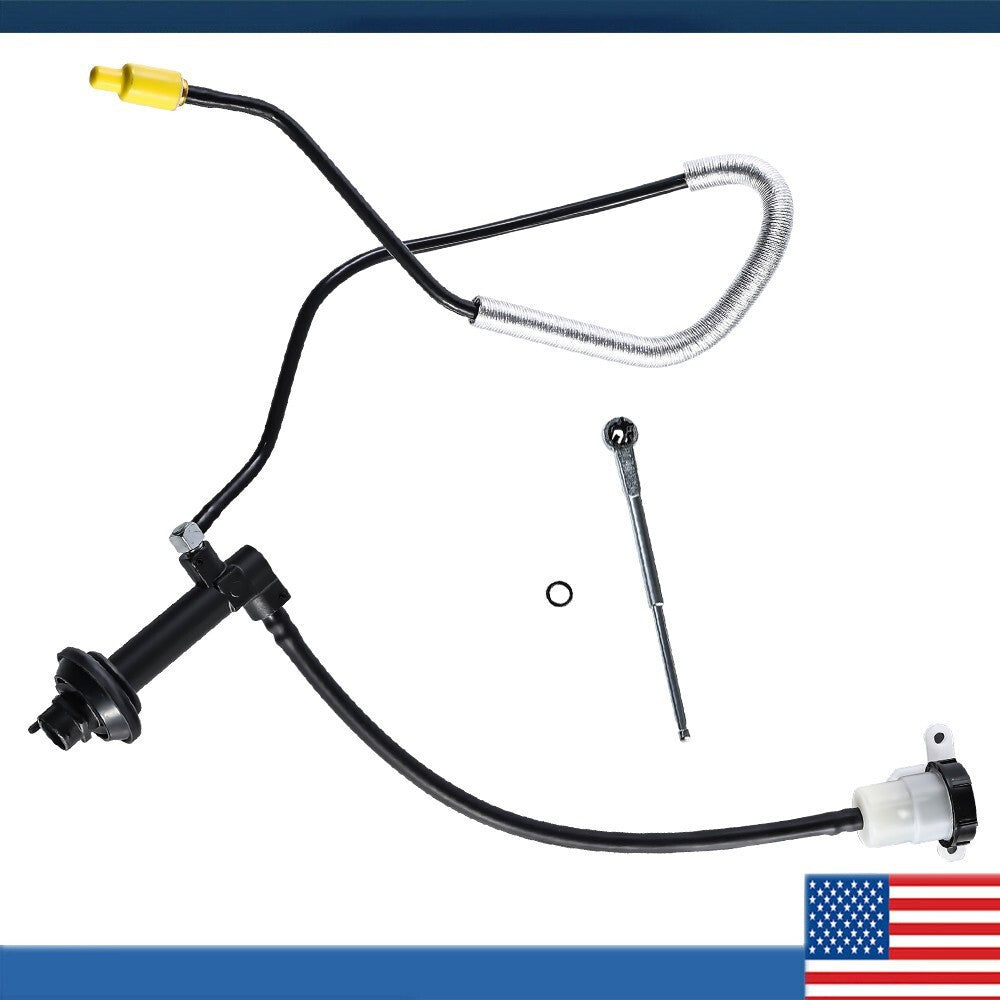 PRE-FILLED CLUTCH MASTER CYLINDER SLAVE LINE For 95-11 FORD RANGER 2.3 2.5L 3.0L