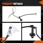 PRE-FILLED CLUTCH MASTER CYLINDER SLAVE LINE For 95-11 FORD RANGER 2.3 2.5L 3.0L