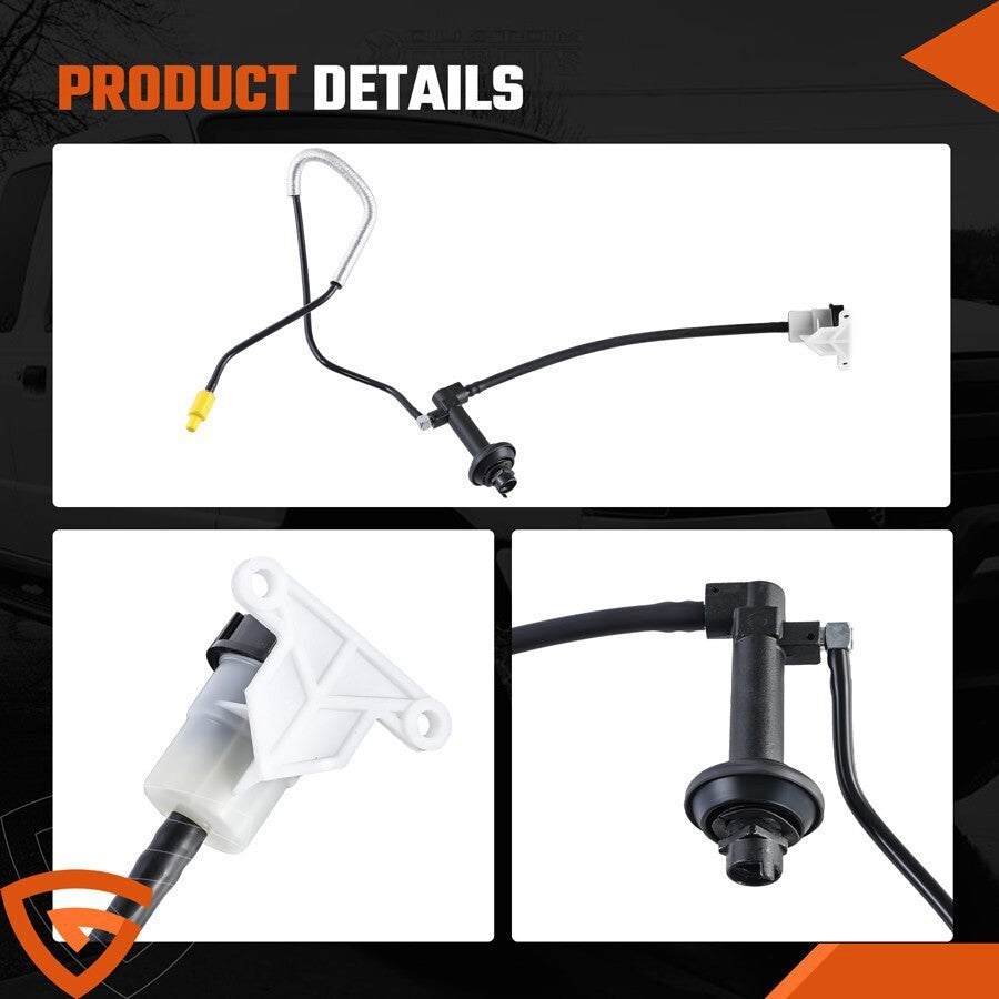 PRE-FILLED CLUTCH MASTER CYLINDER SLAVE LINE For 95-11 FORD RANGER 2.3 2.5L 3.0L