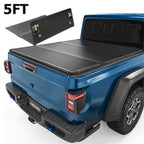 5 FT Hard Tri-Fold Tonneau Cover Bed For 2015-2024 Chevy Colorado GMC Canyon