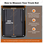 5 FT Hard Tri-Fold Tonneau Cover Bed For 2015-2024 Chevy Colorado GMC Canyon