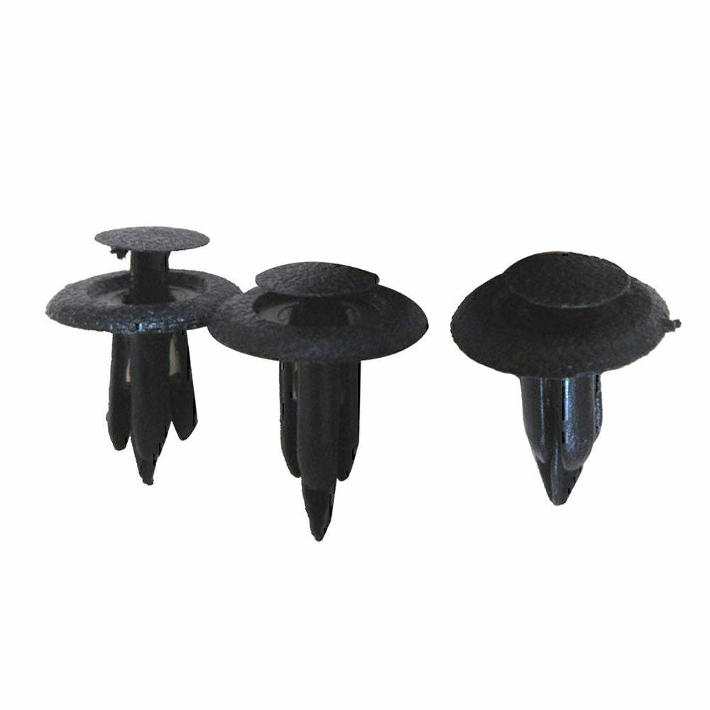 100 pcs Fender Clips Trim Car Auto Push Pin Rivet Bumper Fastener Panel-Retainer