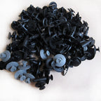 100 pcs Fender Clips Trim Car Auto Push Pin Rivet Bumper Fastener Panel-Retainer
