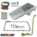 LS Swap Aluminum Oil Pan Retrofit Kit Low Profile For LS1 LS2 LS3 4.8L 5.3 6.0