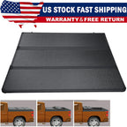 FOR 16-23 TOYOTA TACOMA TRUCK 5FT SHORT BED HARD SOLID TRI-FOLD TONNEAU COVER !