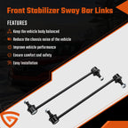 2 Front Stabilizer Sway Bar Links for 2007-2016 Honda CR-V 2007-2012 Acura RDX