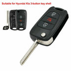 Fits 2012-2014 Kia Rio / 2010-2013 Kia Soul Flip Key Fob Remote Case Shell 2 Se!