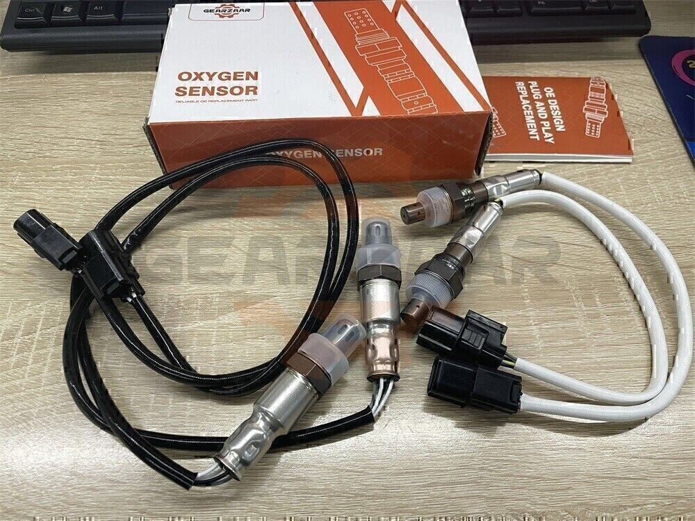 4pcs Upstream & Downstream O2 Oxygen Sensor For 2011-2013 Honda Odyssey V6 3.5L